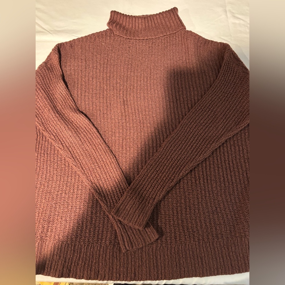 Torrid Brown Turtleneck Sweater